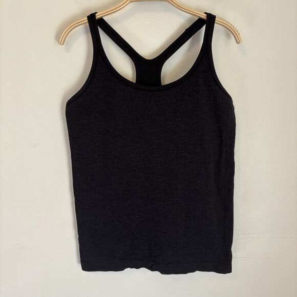 Lululemon Ebb To Street Tank Top Size 12‎ Black Women's - Picture 1 of 3